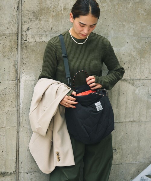 「KiU」 2WAYバッグ「FREAK’S STOREコラボ」 ONE SIZE ブラック レディース_画像7