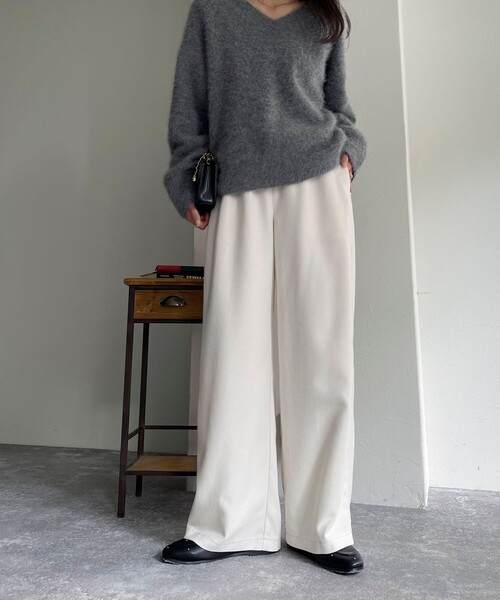 「fredy emue」 イージーパンツ 36 ブラック レディース_画像9