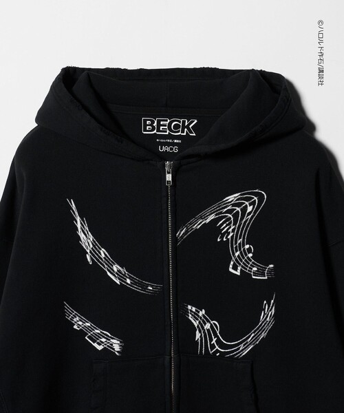BEAUTY＆YOUTH UNITED ARROWS パーカー 「BECK for UACG」ZIP HOODIE
