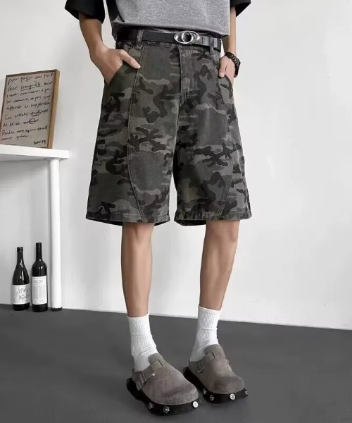 link lot ハーフパンツ ワイドパンツ カーゴパンツ 「26春夏新作 