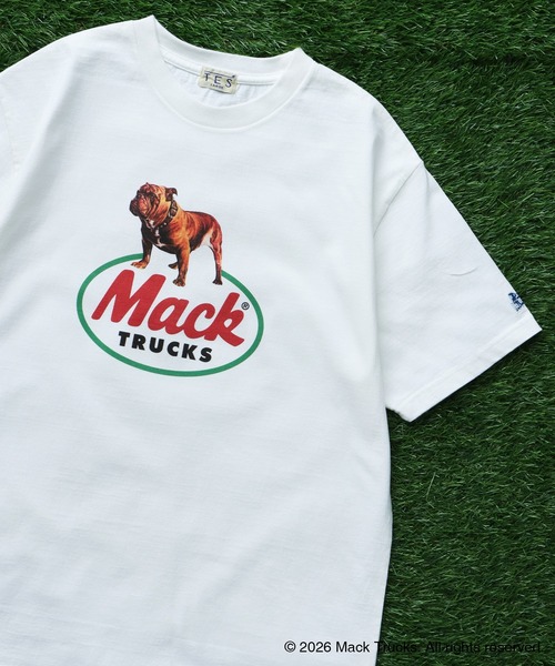 tシャツ TES x MACK TRUCKS COLLABORATION TEE Type-A / マックトラックスコラボTシャツ メンズ レディースの画像