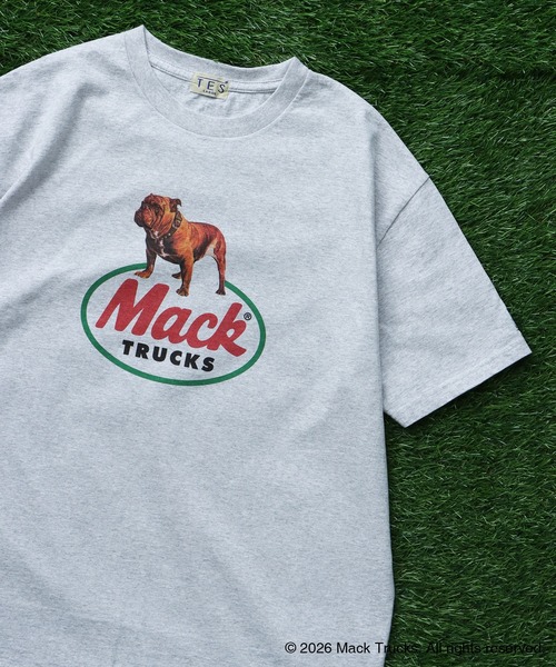 tシャツ TES x MACK TRUCKS COLLABORATION TEE Type-A / マックトラックスコラボTシャツ メンズ レディースの画像