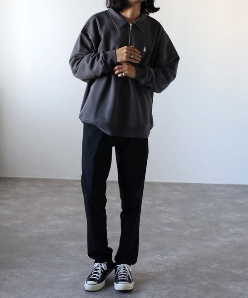 「U.S. POLO ASSN.」 スウェットカットソー L ブラック メンズ_画像6
