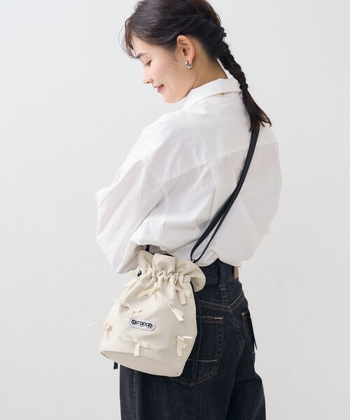 「FREAK'S STORE」 ショルダーバッグ ONE SIZE ブラウン レディース_画像4