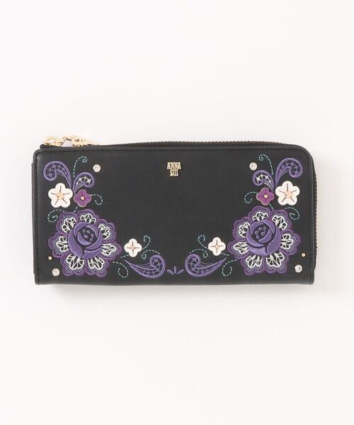 ANNA SUI（アナスイ） 財布 ララ Lファスナー長財布 レディース