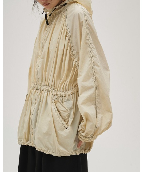 TODAYFUL/トゥデイフル　Nylon Gather BlousonMサイズ TODAYFUL トゥデイフル todayful ブルゾン アウター Nylon Gather