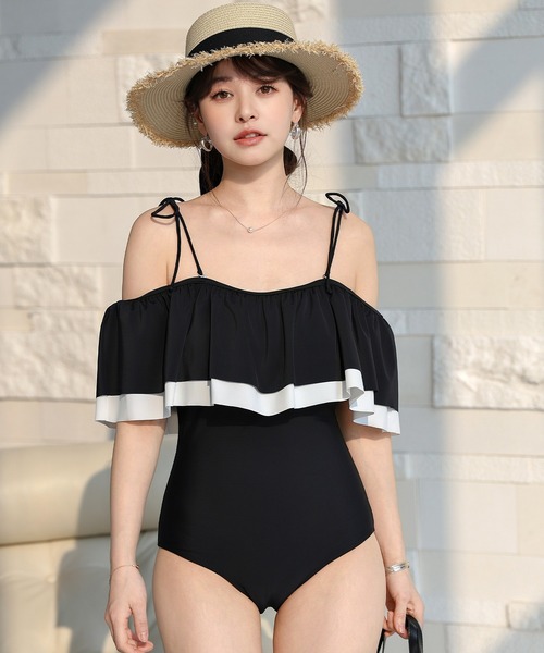 TeddyShop（テディショップ） 水着 「2WAY/オフショルorバンドゥ」華奢