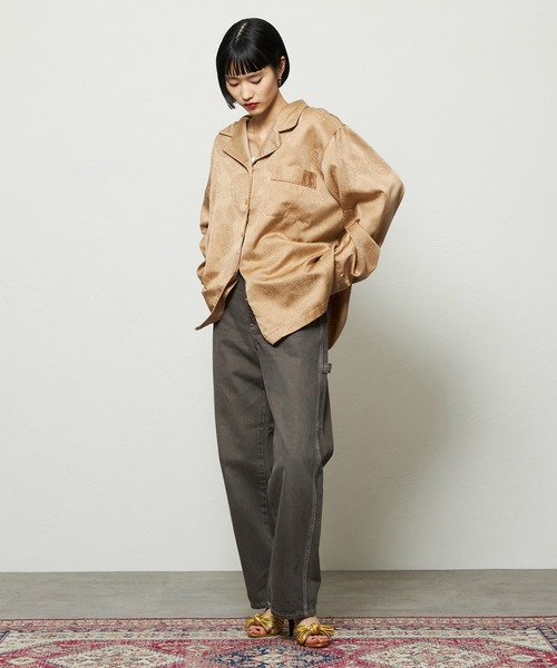 Lee（リー） ワイドパンツ パンツ レディース ペインターワイドデニム