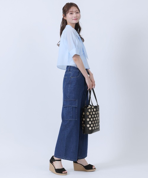 トートバッグ マリークワント mary quant パンチングデイジー トート レディースの画像