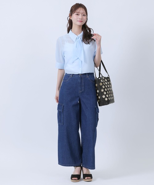 トートバッグ マリークワント mary quant パンチングデイジー トート レディースの画像