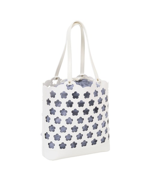 トートバッグ マリークワント mary quant パンチングデイジー トート レディースの画像