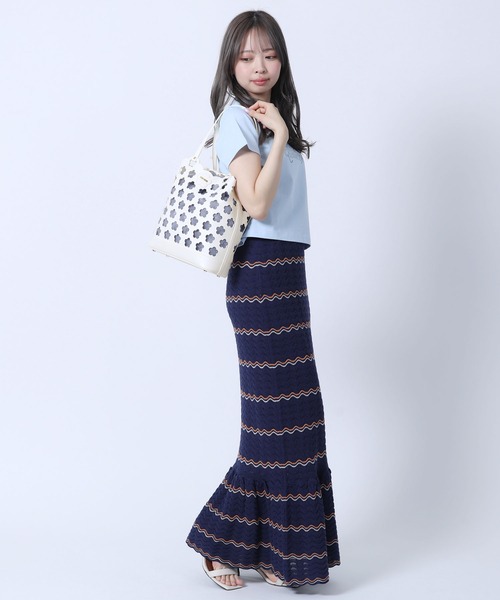 トートバッグ マリークワント mary quant パンチングデイジー トート レディースの画像