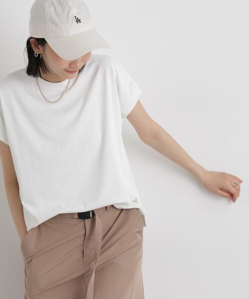 NANO universe(ナノ・ユニバース) uvカット tシャツ 半袖 汗隠糸加工 NANO universe(ナノ・ユニバース) uvカット tシャツ 半袖 汗隠糸加工