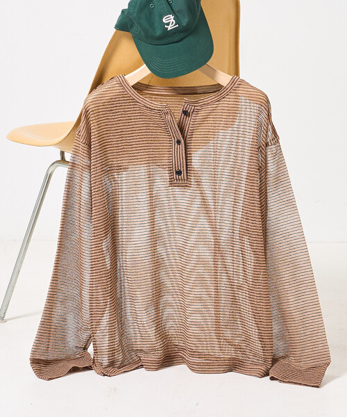 FREAK'S STORE（フリークスストア） tシャツ ヘンリーシアーボーダー