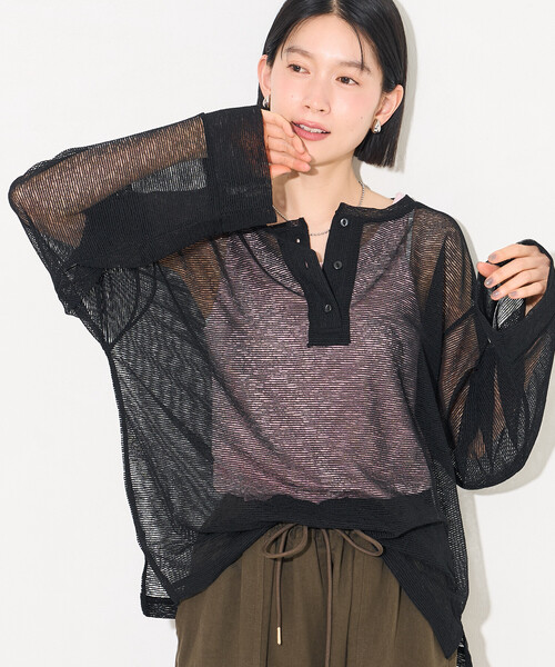 FREAK'S STORE（フリークスストア） ヘンリーネック tシャツ ヘンリー