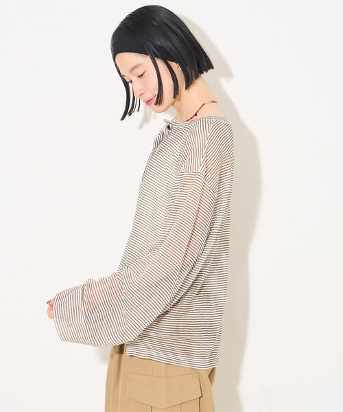 FREAK'S STORE（フリークスストア） tシャツ ヘンリーシアーボーダー