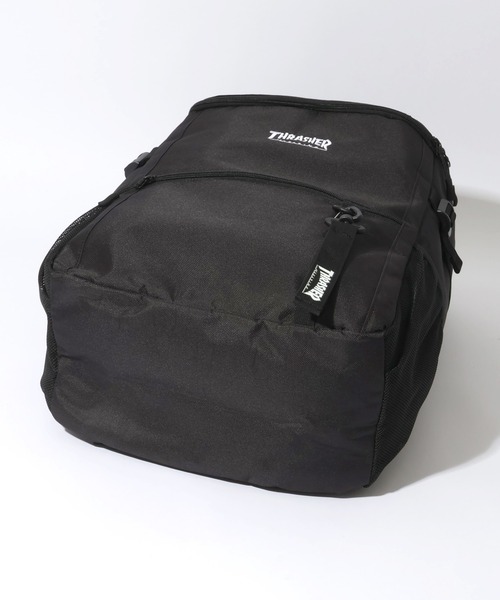 THRASHER ブラックリュック THRASHER（スラッシャー） デイバック リュック 「THRASHER
