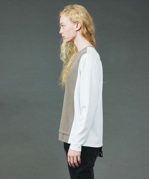 「5351 POUR LES HOMMES」 長袖Tシャツ 46 ブラック メンズ_画像4