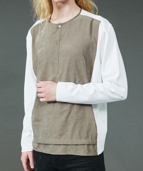 「5351 POUR LES HOMMES」 長袖Tシャツ 46 ブラック メンズ_画像7