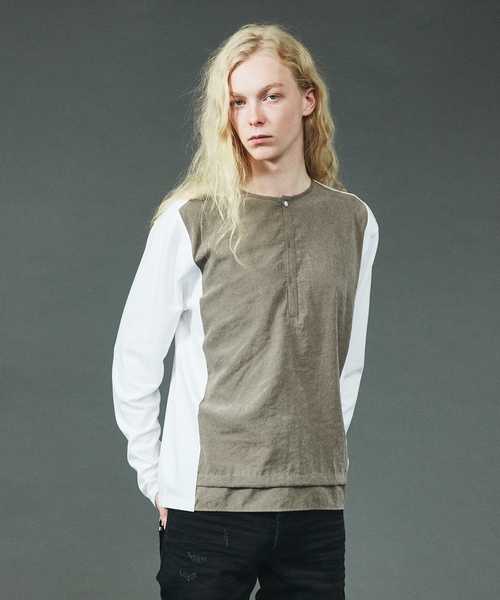 「5351 POUR LES HOMMES」 長袖Tシャツ 46 ブラック メンズ_画像9