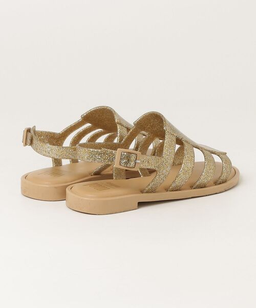 「melissa」 フラットサンダル 21.5cm ベージュ レディース_画像2