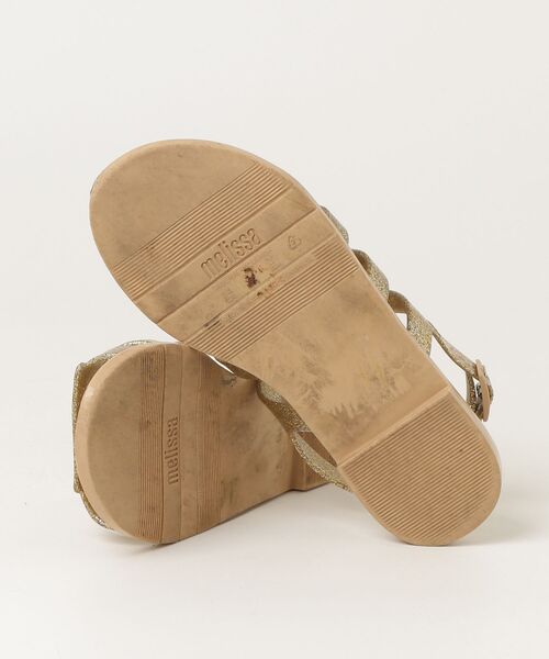 「melissa」 フラットサンダル 21.5cm ベージュ レディース_画像3