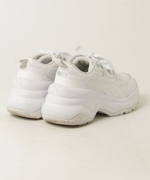 「PUMA」 ローカットスニーカー 25.5cm ホワイト レディース_画像2