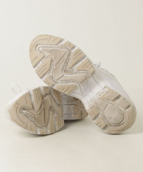 「PUMA」 ローカットスニーカー 25.5cm ホワイト レディース_画像3