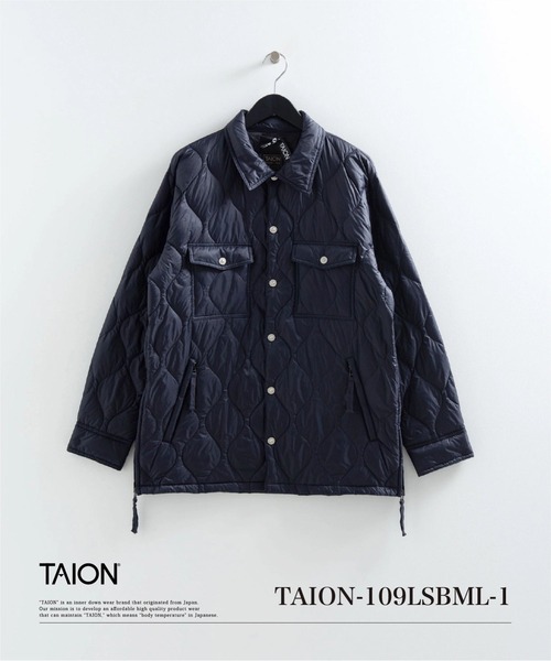 TAION（タイオン） キルティング ダウンジャケット ダウン 「」「ユニ