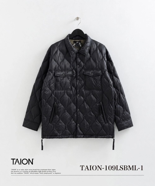 TAION（タイオン） キルティング ダウンジャケット ダウン 「」「ユニ