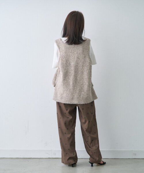 CIAOPANIC TYPY（チャオパニックティピー） ベスト ジレ ∴深Uメランジ