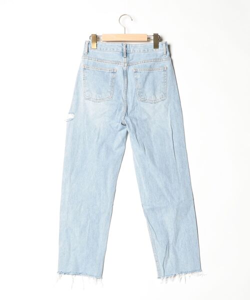 「ISOOK」 デニムパンツ S ブルー レディース_画像2