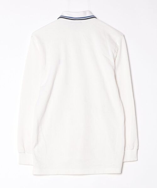 Fred Perry アイボリー長袖ポロシャツS FRED PERRY（フレッドペリー） 長袖ポロシャツ S ホワイト レディース