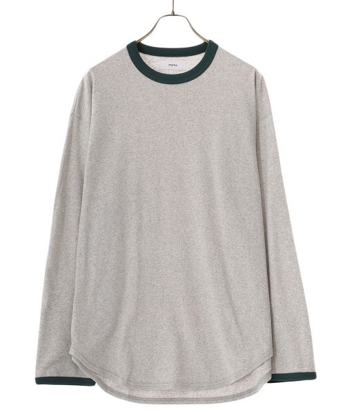 「marka」 長袖Tシャツ 1 グリーン メンズ_画像4