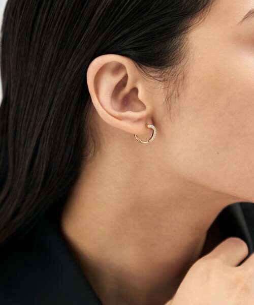 Jouete ジュエッテ　サークルピアス　ジルコニア Jouete（ジュエッテ） ピアス 「サークルピアス」 ジルコニア