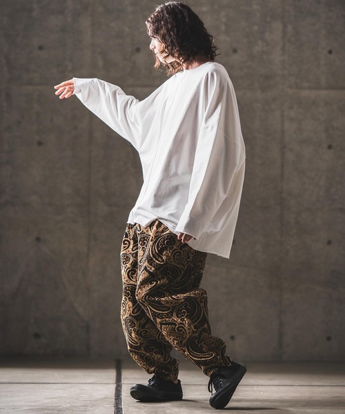 「GLIMCLAP」 パンツ S ベージュ メンズ_画像6