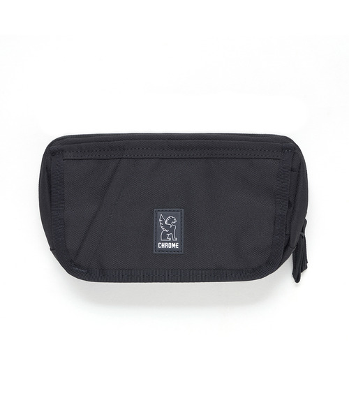 文房具 「 CHROME / クローム 」TRIPLE PEN CASE BK_BLACK / トリプル ペン ケース ブラック 筆箱 大容量 | CHROME