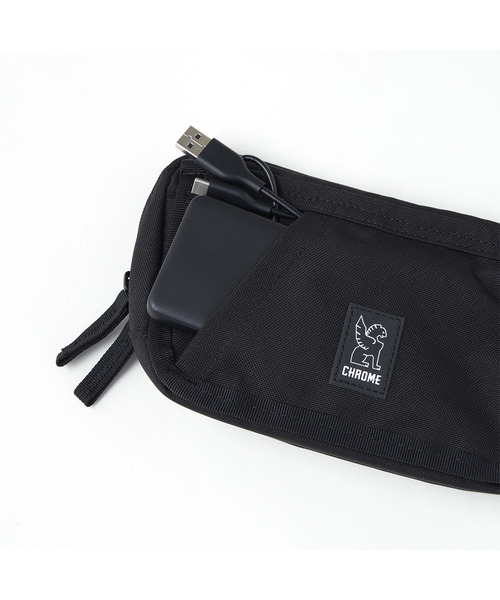 文房具 「 CHROME / クローム 」TRIPLE PEN CASE BK_BLACK / トリプル ペン ケース ブラック 筆箱 大容量 | CHROME | 05