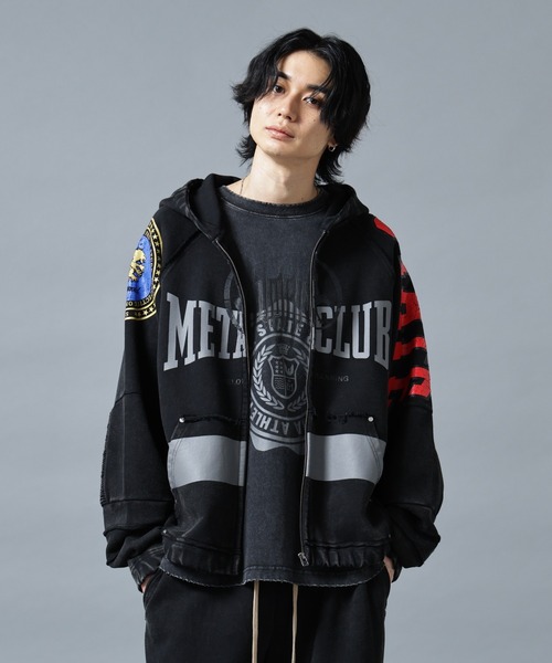 LHP DankeSchon ダンケシェーン アイアンクロス フェード パーカー DANKE SCHON（ダンケシェーン） パーカー DankeSchon/ダンケシェーン