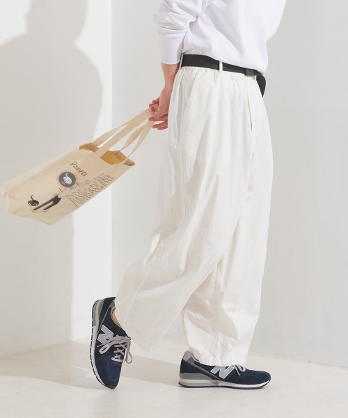 OMNES（ファッション） パンツ メンズ ウォッシュ加工 ダンプ