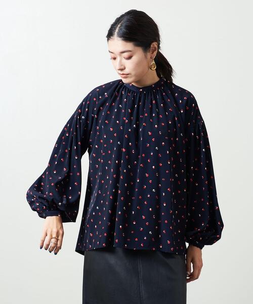 NEW人気 シャツ ブラウス WEB限定<UNITED ARROWS>ボリュームスリーブ プリント ブラウス W ZOZOTOWN PayPayモール店 - 通販 - PayPayモール 格安超激得