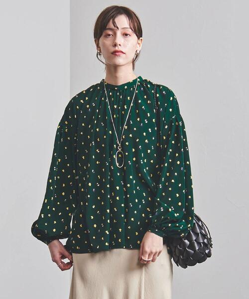 NEW人気 シャツ ブラウス WEB限定<UNITED ARROWS>ボリュームスリーブ プリント ブラウス W ZOZOTOWN PayPayモール店 - 通販 - PayPayモール 格安超激得