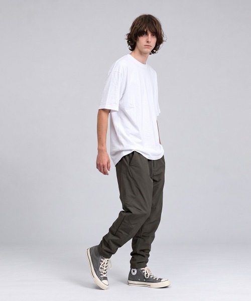 rehacer（レアセル） ワイドパンツ パンツ : Over Tech Tapered Pants
