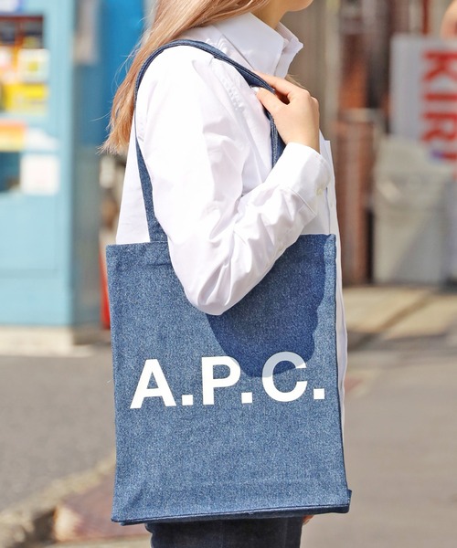 A.P.C.（アーペーセー） トートバッグ tote lou デニムトートバッグ A4