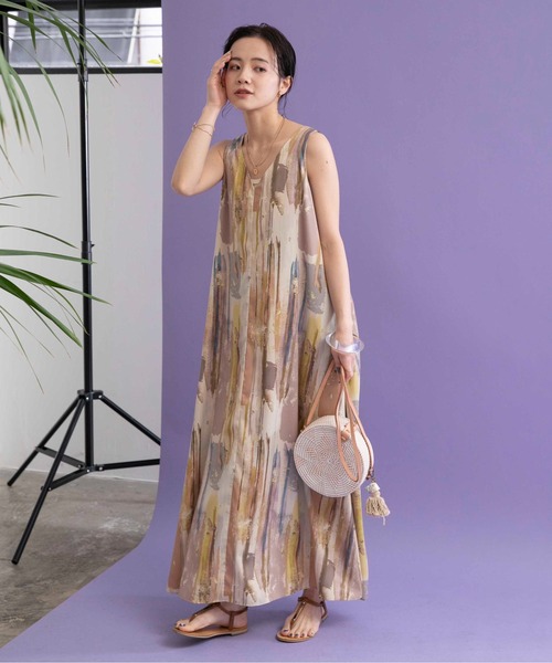 Eimee Law エイミーロウ オイルペイント 2wayドレス ドレス オイルペイント2WAYドレス