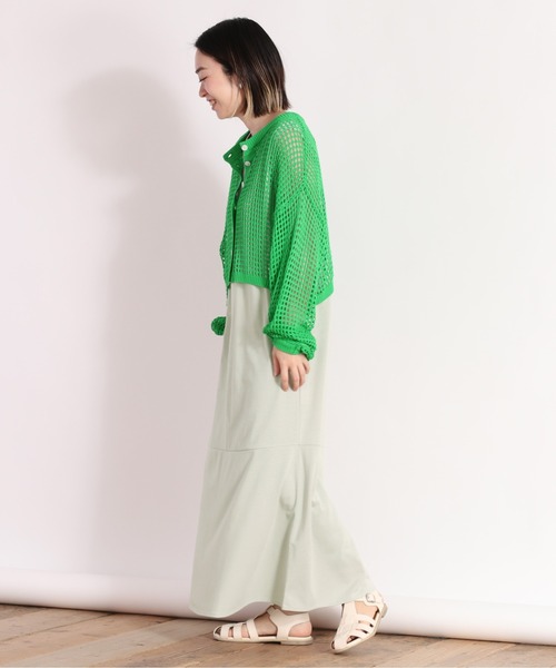 cepo（セポ） ワンピース 「SET ITEM」2WAYメッシュカーディガン＋