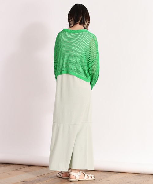 cepo（セポ） ワンピース 「SET ITEM」2WAYメッシュカーディガン＋