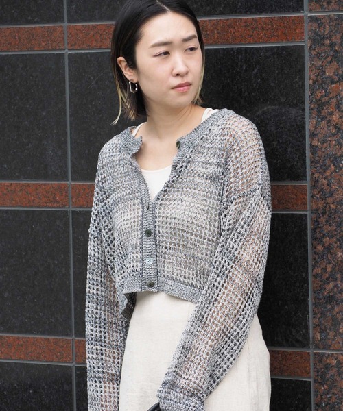 cepo（セポ） ワンピース 「SET ITEM」2WAYメッシュカーディガン＋
