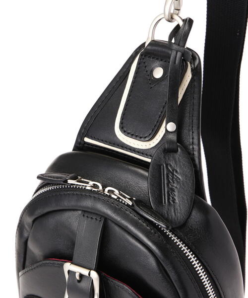 AVIREX ショルダーバッグ VARSITY LEATHER ONE SHOULDER BAG
