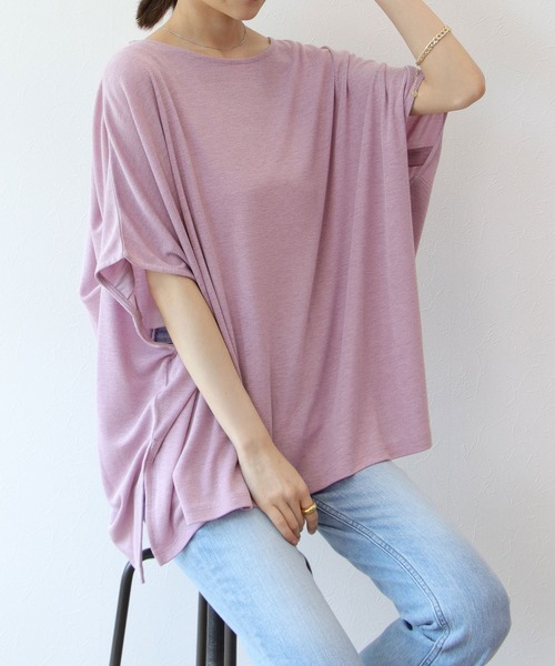 tシャツ 「UVカット/接触冷感」リルファーマシーンウォッシャブルプルオーバー レディース